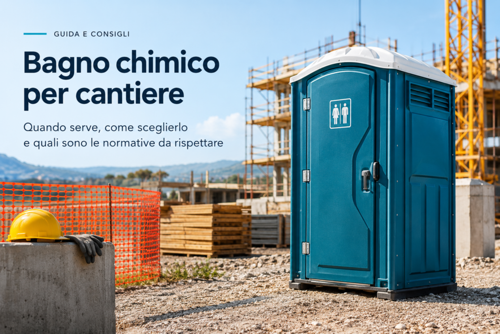 bagno per cantiere noleggio
